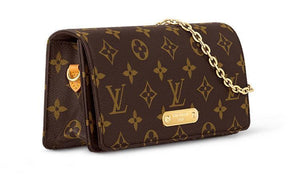 LOUIS VUITTON Lily Wallet Brown.