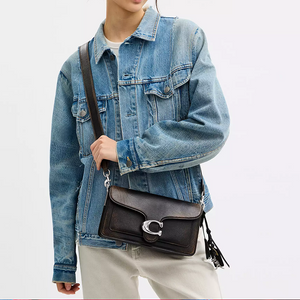 Coach Tabby 26 Shoulder Bag👜✨| حقيبة كوتش تابي 26 جلد بني معتق.