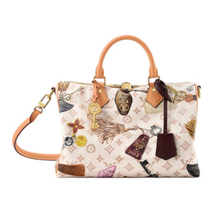 حقيبة Louis Vuitton Speedy بنقشة Keys & Tassels الحصرية.