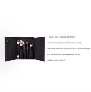Hourglass Vegan Brush Travel Set (7 Pieces)