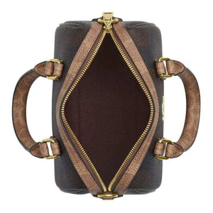 COACH Rowan 18 Crossbody Tote Mini Women's Tan.