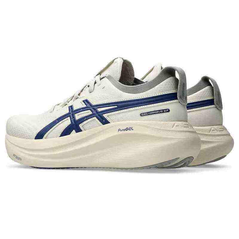 حذاء جري ASICS GEL-NIMBUS 27 بتقنية PureGEL مريح.