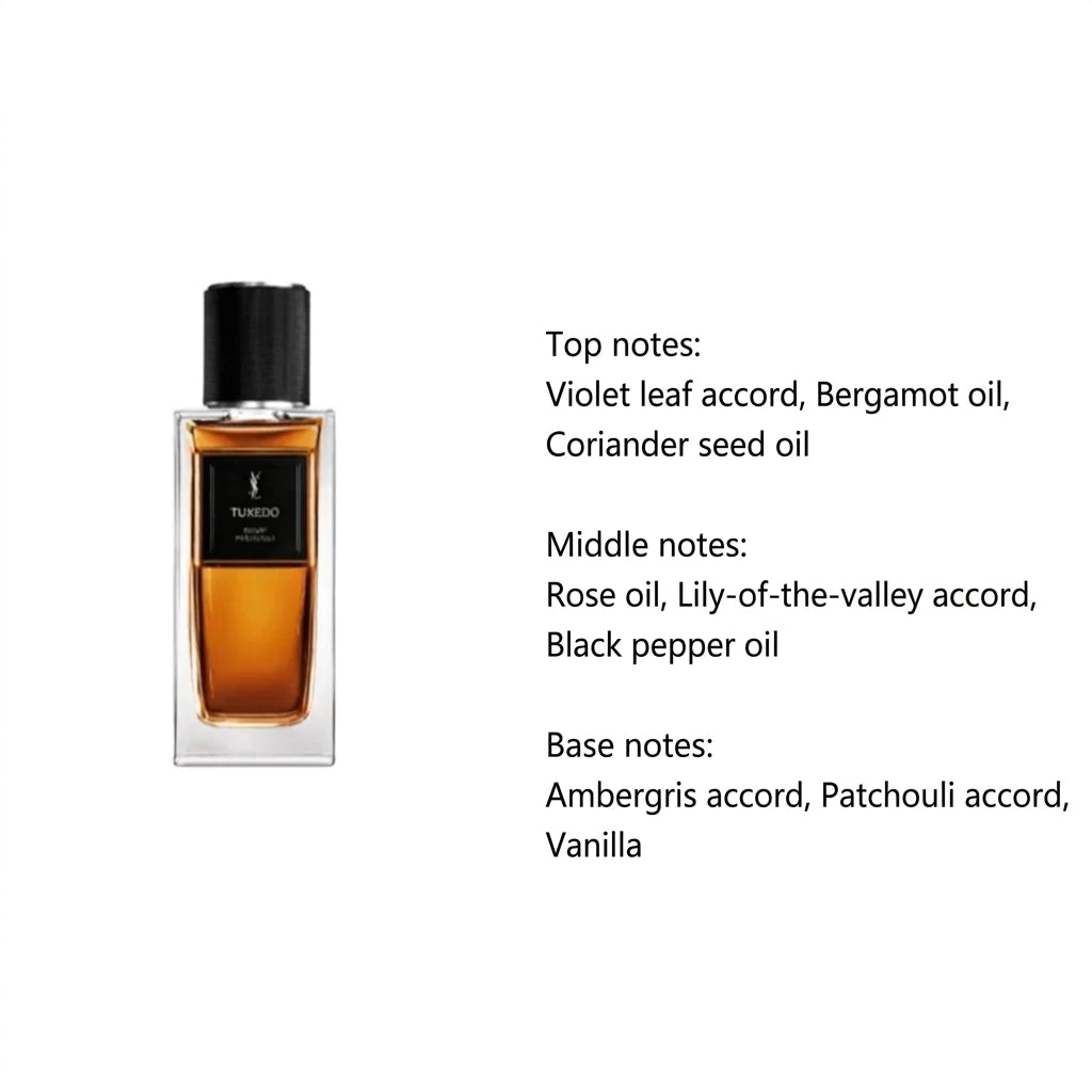 عطر سان لوران Tuxedo مع نفحات العطر
