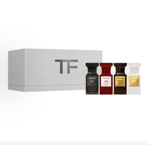 TF Eau de Parfum Sample Set: Oud Wood + Tobacco Vanilla + Sun-Dried Amber + Lost Cherry Eau de Parfum EDP Coconut Amber 4ml*4