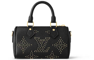 LOUIS VUITTON Nano Speedy Black.