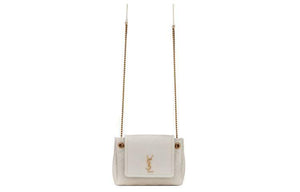SAINT LAURENT YSL nolita Crossbody Shoulder Bag Mini White.