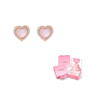 apm monaco valentine pink earrings.