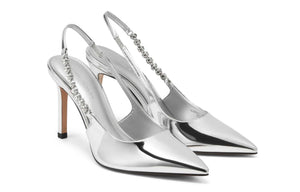 Charles & Keith Heels 9.1 cm |كعب من شارليز آند كيث مرصع بالكريستال ✨.