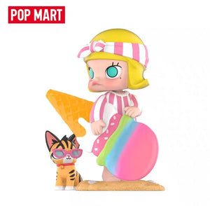 POPMART Molly Sweetheart Surfer Figurine, Cute Doll Toy, Figurine Gift Ornament