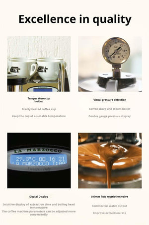 ماكينة Espresso احترافية La Marzocco GS3 MP للمنزل.