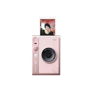 FUJIFILM Mini Evo Pink Limited Edition Gift Box – كاميرا إنستاكس فاخرة بإصدار وردي محدود.