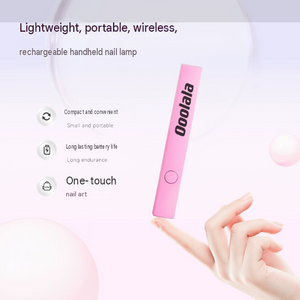 Ooolala Meijia Handheld Nail Art Lamp Portable Storage Light Therapy Lamp Nail Sheet Baking Light Quick Dry