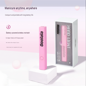 Ooolala Meijia Handheld Nail Art Lamp Portable Storage Light Therapy Lamp Nail Sheet Baking Light Quick Dry