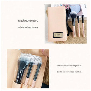 GUCCI Pink Makeup Brushes - Three pieces