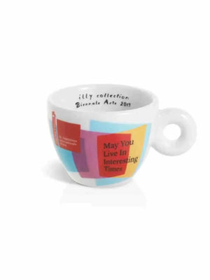 كوب illy Italy 2019 Art Biennale| فنجان إسبريسو كوليكترز إصدار أرشيفي مع علبة هدايا.