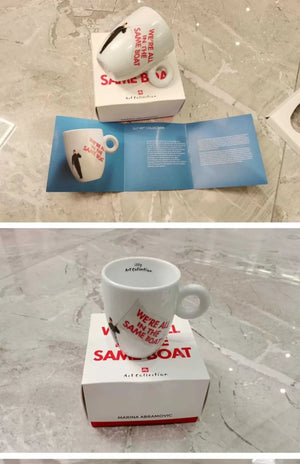 illy 2018 Marina Abramovic Latte Cup.