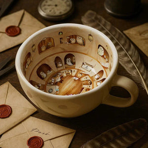 van gogh mugs ceramic cup glazed color Harry Potter.