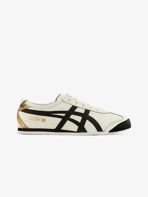 Onitsuka Tiger حذاء MEXICO 66™ كلاسيك للجنسين – سنيكرز أبيض بختم معدني لخريف | Onitsuka Tiger Sneakers.