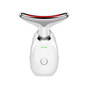 جهاز Skin Care لشد الرقبة وإزالة التجاعيد بتقنية EMS و LED.