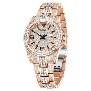 520 gift gypsophila watch female full diamond light luxury lady genuine luxury birthday gift for girlfriend wife.