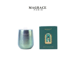 كوب قهوة MAGRACE ستانلس ستيل عازل للحرارة بتصميم U-shaped.