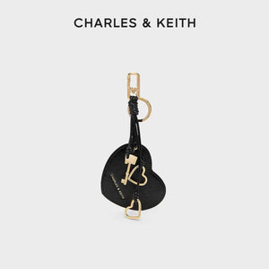 CHARLES &KEITH 26 Heart Bag Pendant Keychain.