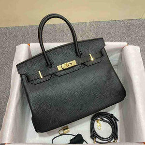 حقيبة يد Leather Handbag نسائية فاخرة من الجلد الطبيعي.