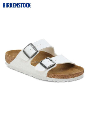 BIRKENSTOCK Arizona double-buckle slippers.