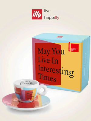 كوب illy Italy 2019 Art Biennale| فنجان إسبريسو كوليكترز إصدار أرشيفي مع علبة هدايا.