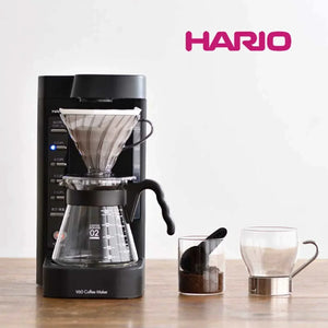 ماكينة قهوة Hario V60 أوتوماتيكية للتحضير بالتقطير - أسود.