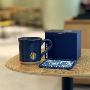 Starbucks Cup Denim Mark Accompanying Stainless Steel.