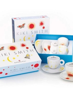 illy 2012 Kiki Smith Butterfly Star Collection Cup Set.