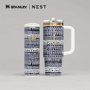 Stanley Tumbler كوب ستانلي الأصلي بأشكال فنية ونقوش مميزة ✨🎨.