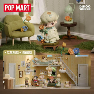 مجسم DIMOO WORLD من POP MART سلسلة The Missing Day عشوائي.