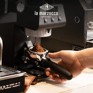 La Marzocco Bottomless Handle.