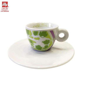 كوب إسبريسو illy سيراميك بتصاميم Art Collection الفنية.