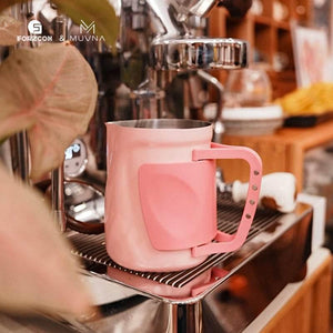إبريق تبخير حليب Muvna Aofei سعة 600ml بتصميم احترافي.
