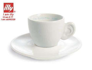 طقم أكواب Espresso من illy بتصاميم فنية متنوعة.