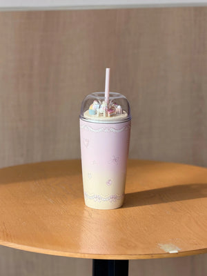 Starbucks Cup 2026 Summer Dessert Party Cute High-Appearance Adult Office Desktop Stainless Steel Straw Cup