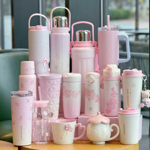 Cherry Blossom Starbucks Cup 🌸 مطارات ستاربكس الأصلية.