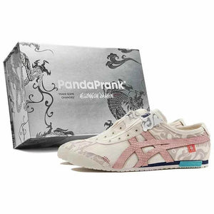سنيكرز PandaPrank Millennium Dragon عصري لون بيج و Pink.