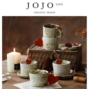 JOJO Heart coffee cup |Love.