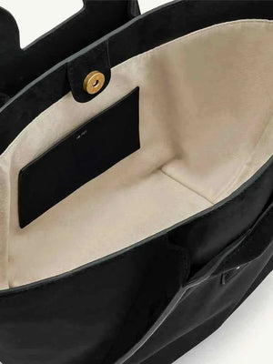 حقيبة يد JW PEI Tote Bag بخامة الشمواه الصناعي الفاخر.
