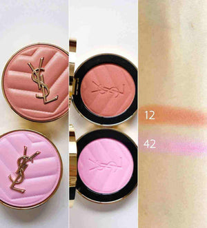 YSL Couture Blush مجموعة بلاشر سان لوران لإطلالة أنيقة وإشراقة طبيعية.