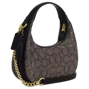 COACH CARMEN 20 Charcoal Black.