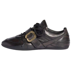 MIU MIU German Training Leather Black.