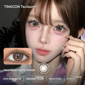 عدسات TINACON لاصقة ملونة - تشكيلة ألوان متنوعة وراحة فائقة - رفعة