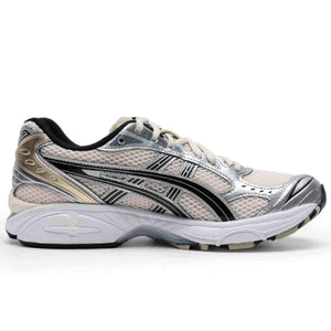 حذاء رياضي ASICS GEL-KAYANO 14 بلون فضي Birch Pure Silver.