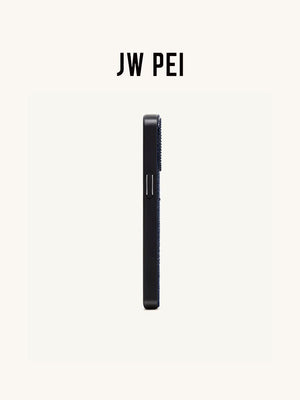 أصلي 100% كفر iPhone من JW PEI مرصع بالكريستال كحلي - رفعة