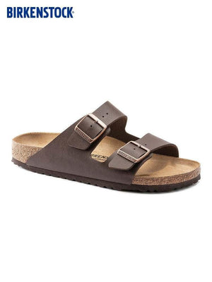BIRKENSTOCK Arizona double-buckle slippers.